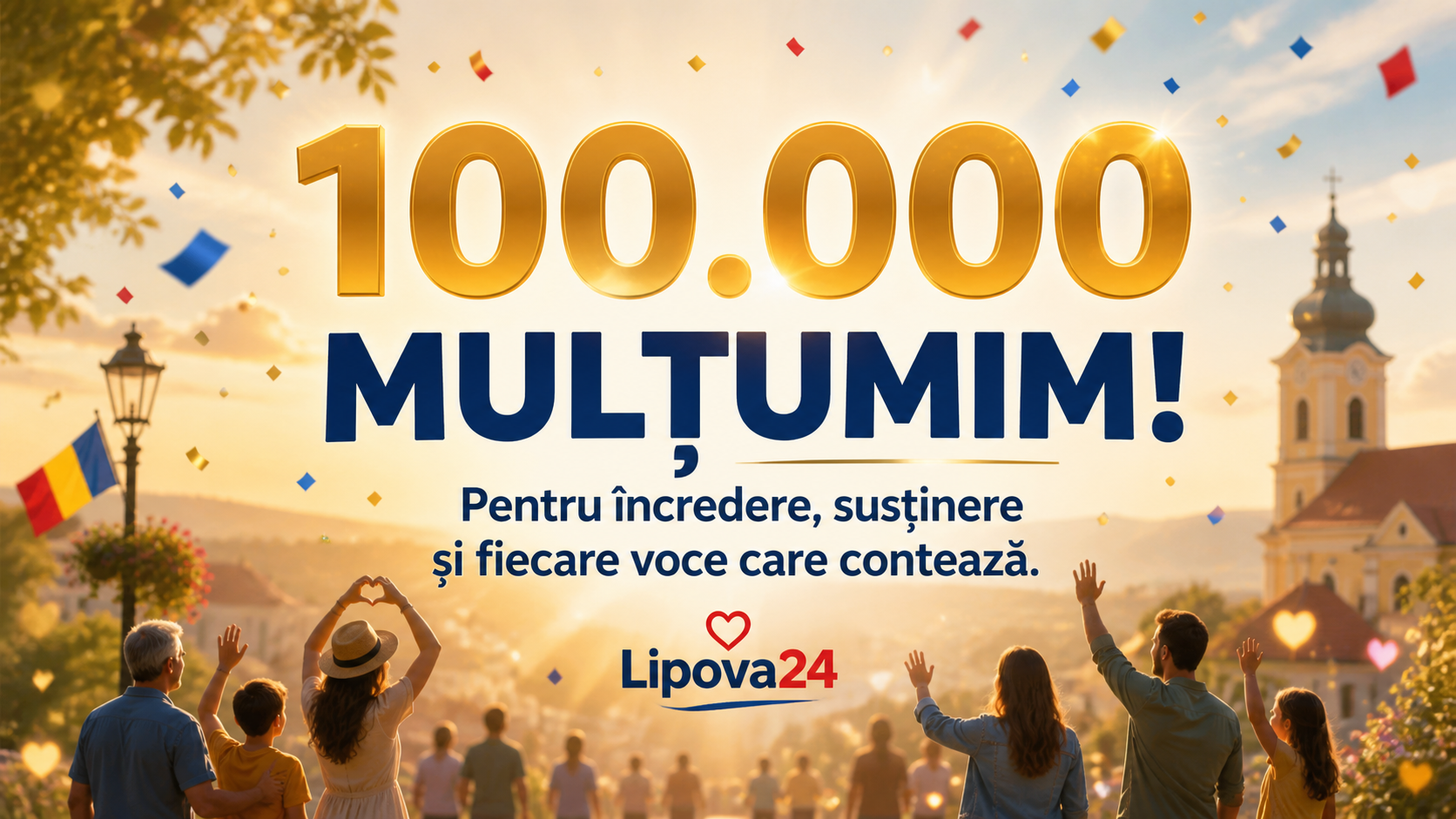 Lipova24 a trecut de 100.000 de vizualizări: o comunitate începe să prindă glas